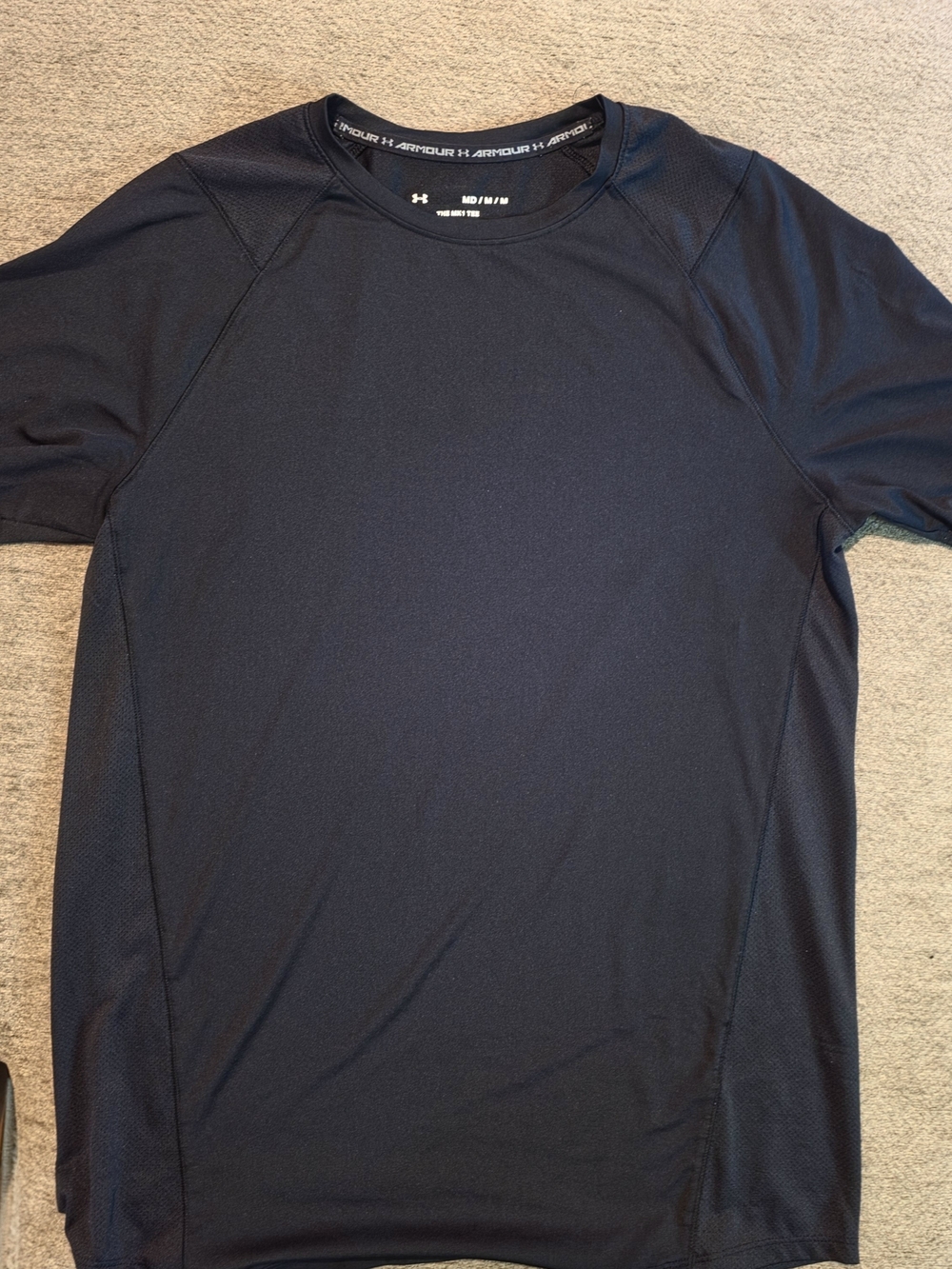 Under Armour Men’s Black Mk-1 Short-Sleeve Performance Tee Medium